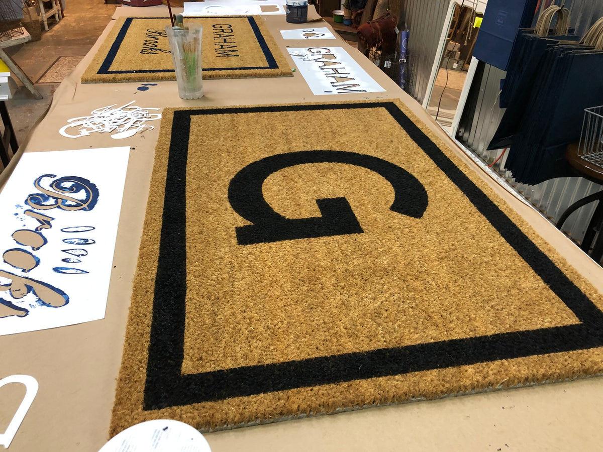 Outdoor Mat Painting Workshop