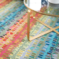 Paint Chip Wool Rug