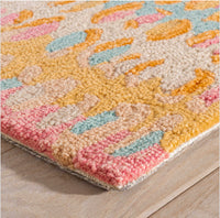 Paint Chip Wool Rug