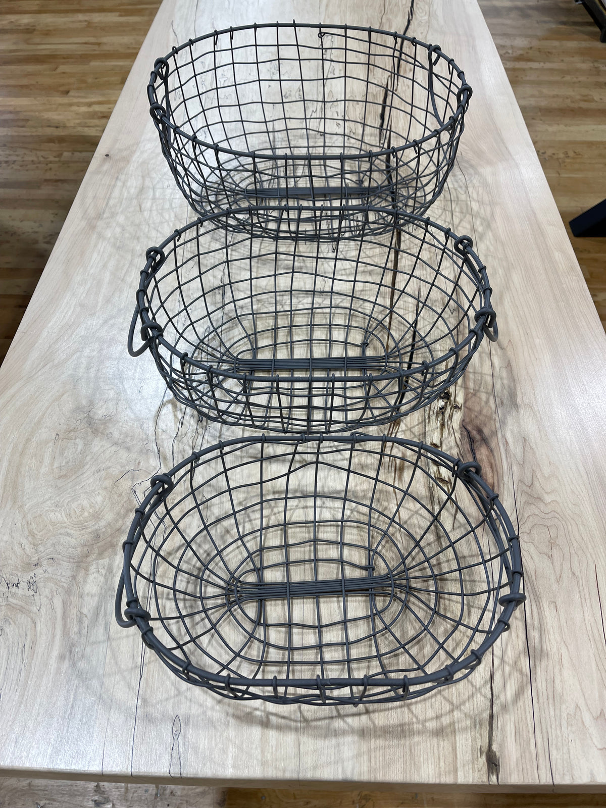 Oval Wire Basket