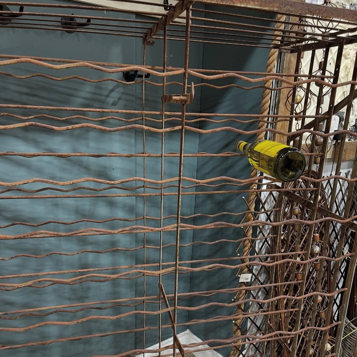 Antique Wine Storage Rack