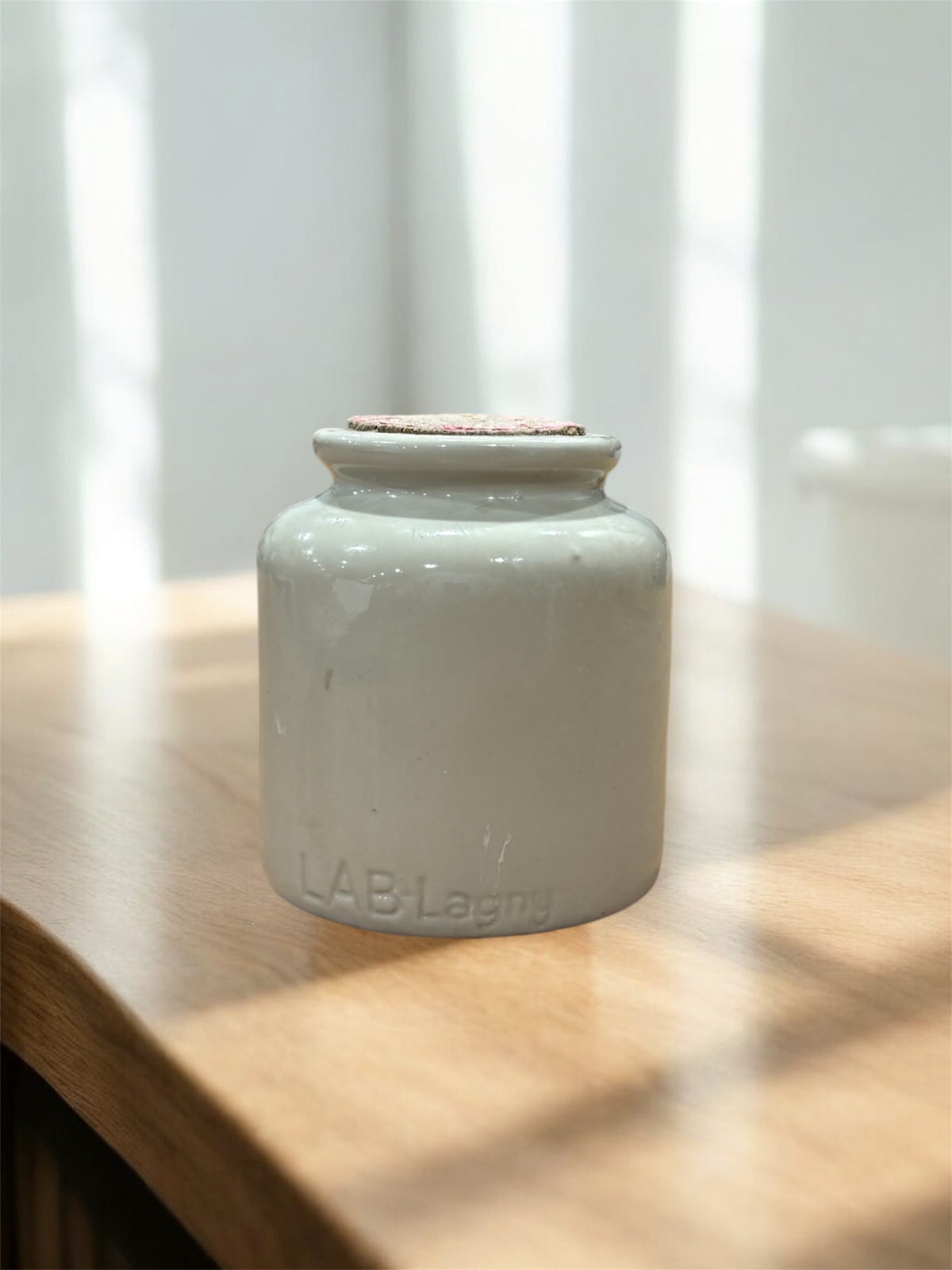 Antique French Mustard Jar