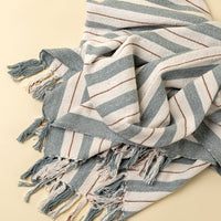 Cavendish Cotton Throw Blue