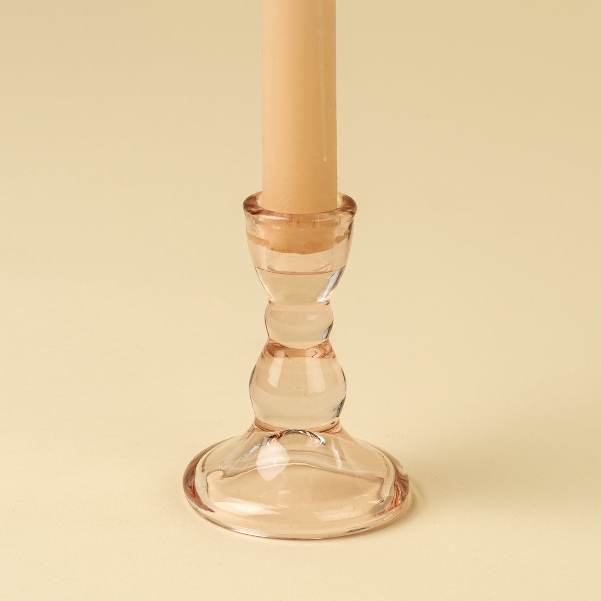 Callista Glass Candleholder Small