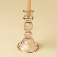 Callista Glass Candle Holder Large