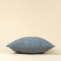 Linen Chambray Pillow Denim