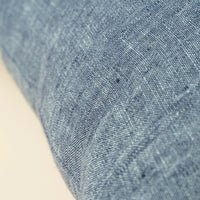 Linen Chambray Pillow Denim