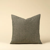 Linen Chambray Pillow Green