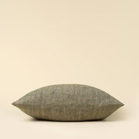 Linen Chambray Pillow Green