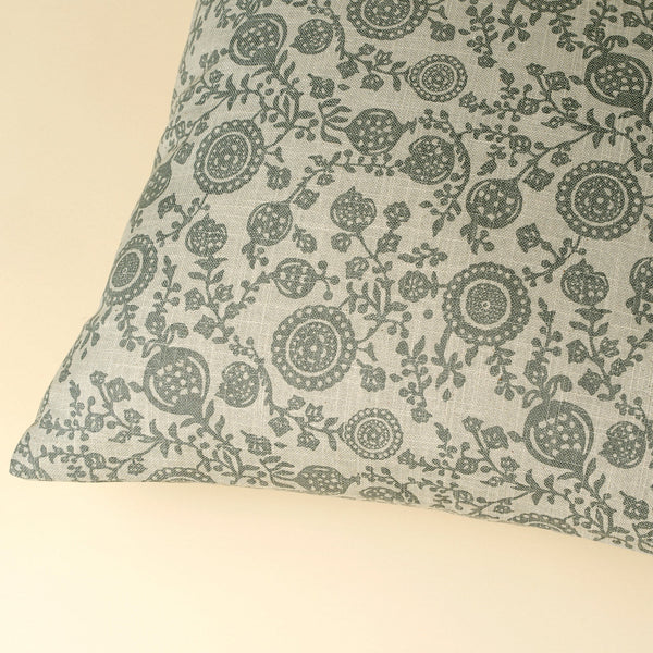 Coussin Pomegranate, Bleu ardoise