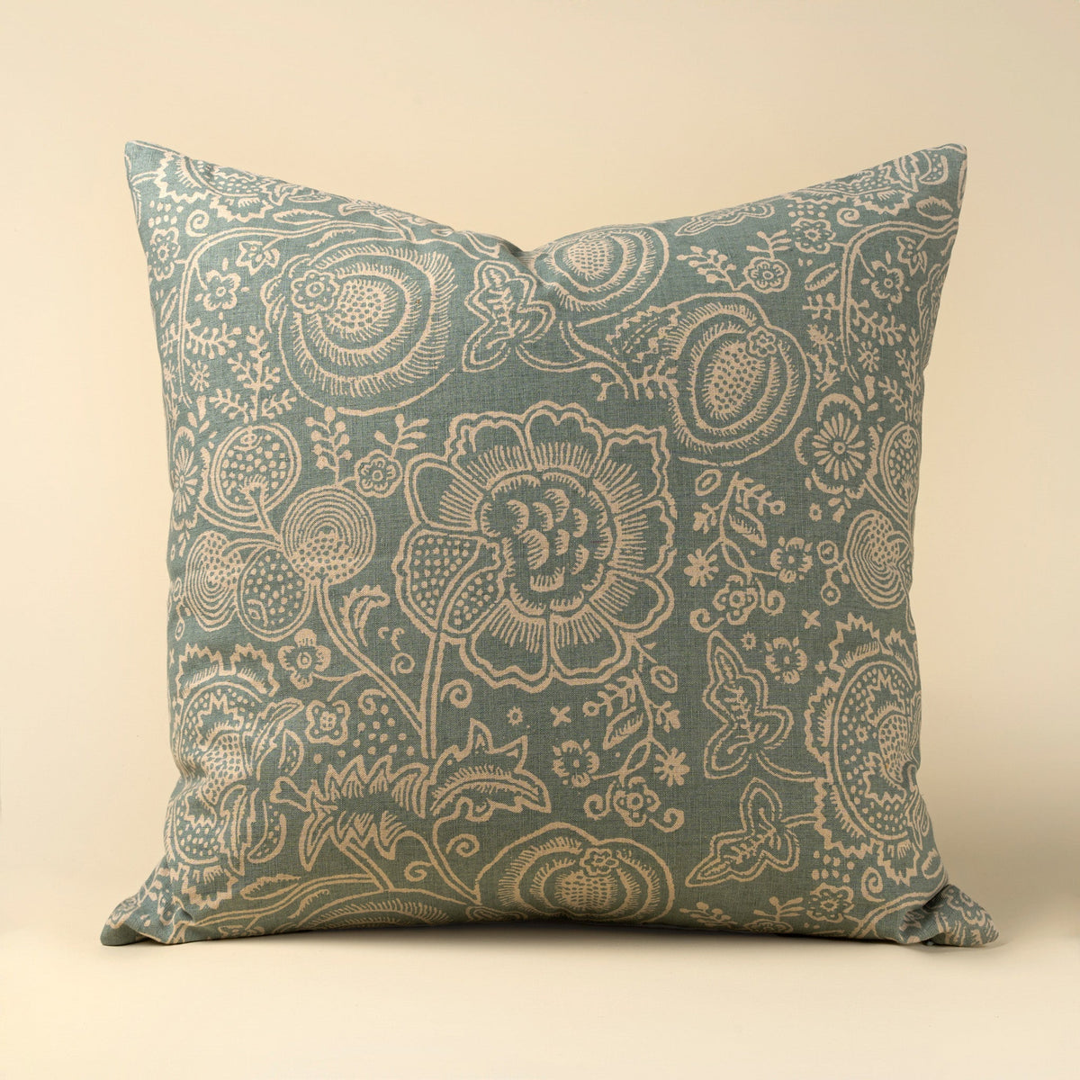 24x24 Eden Pillow, Slate Blue