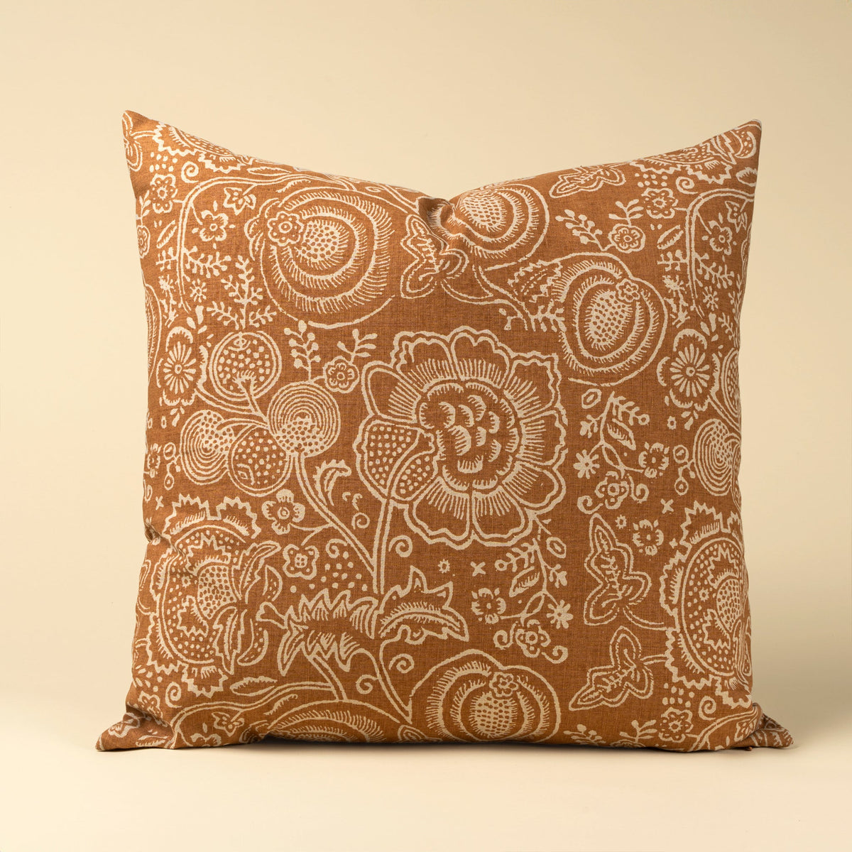 24x24 Eden Pillow, Terracotta