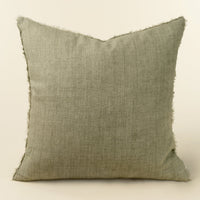 Coussin en lin Lina 24x24 Driftwood