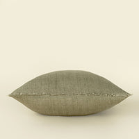 Coussin en lin Lina 24x24 Driftwood