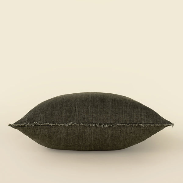 24x24 Lina Linen Pillow Avocado