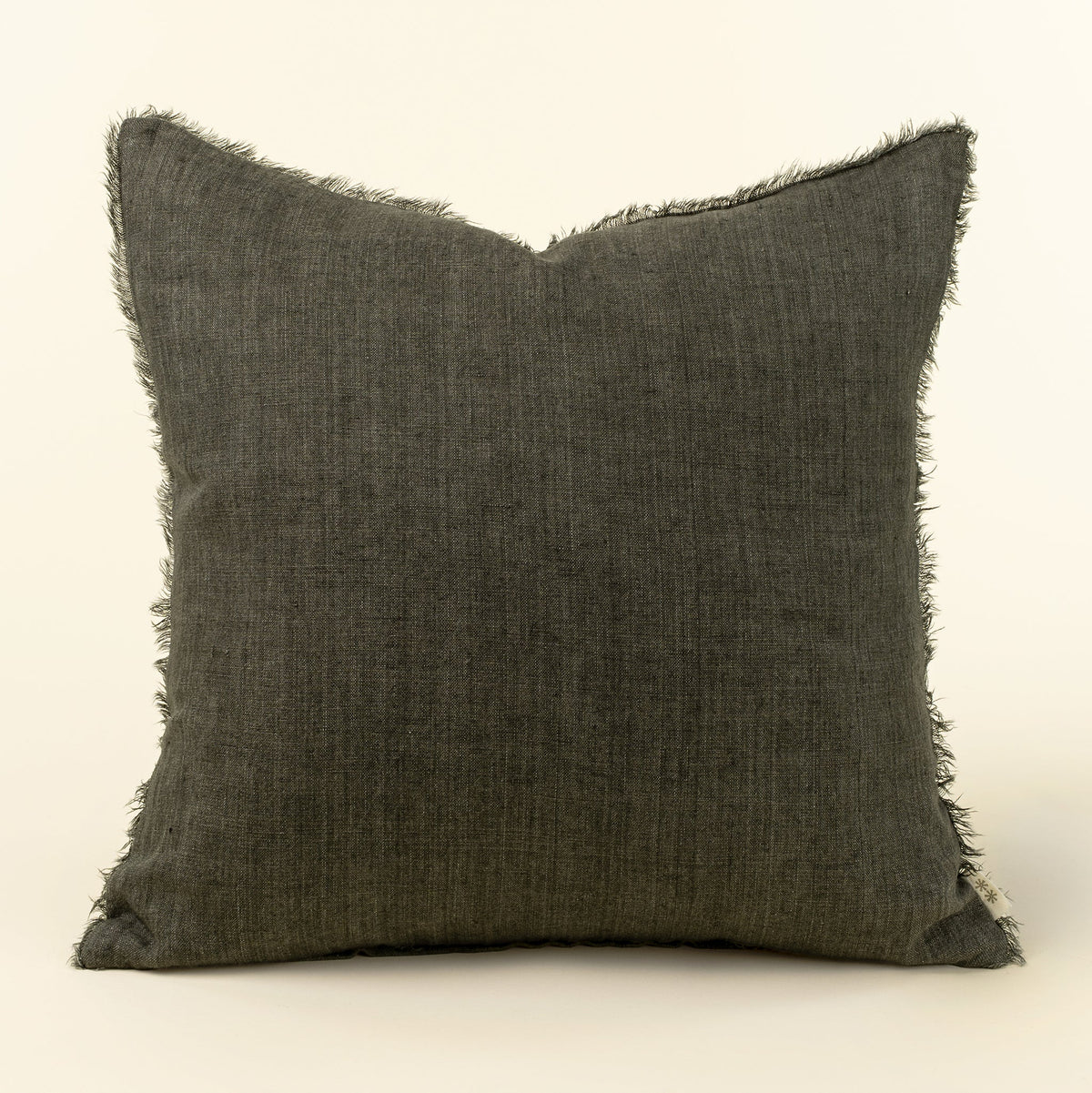 24x24 Lina Linen Pillow Avocado