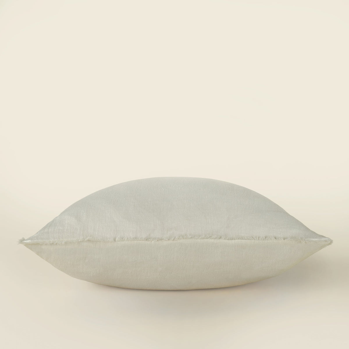 24x24 Lina Linen Pillow Ivory