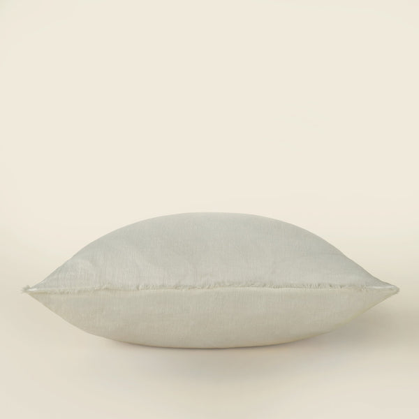 24x24 Lina Linen Pillow Ivory