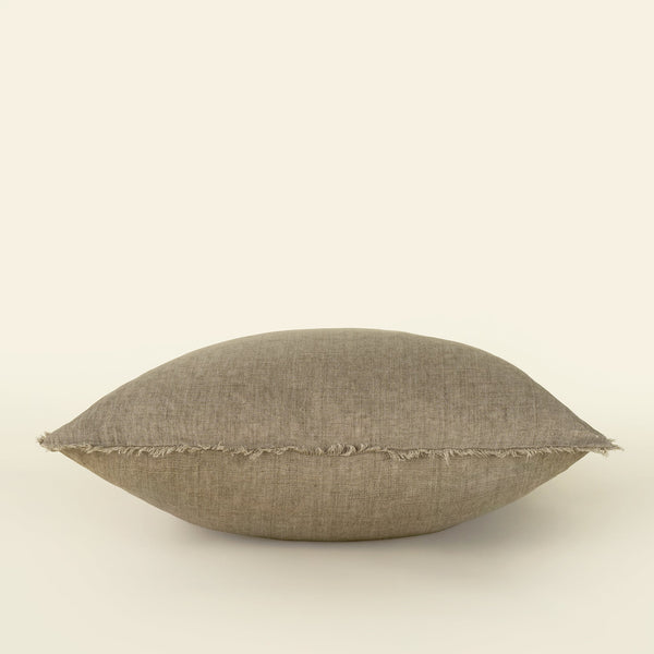 Lina Linen Pillow Almond Colour