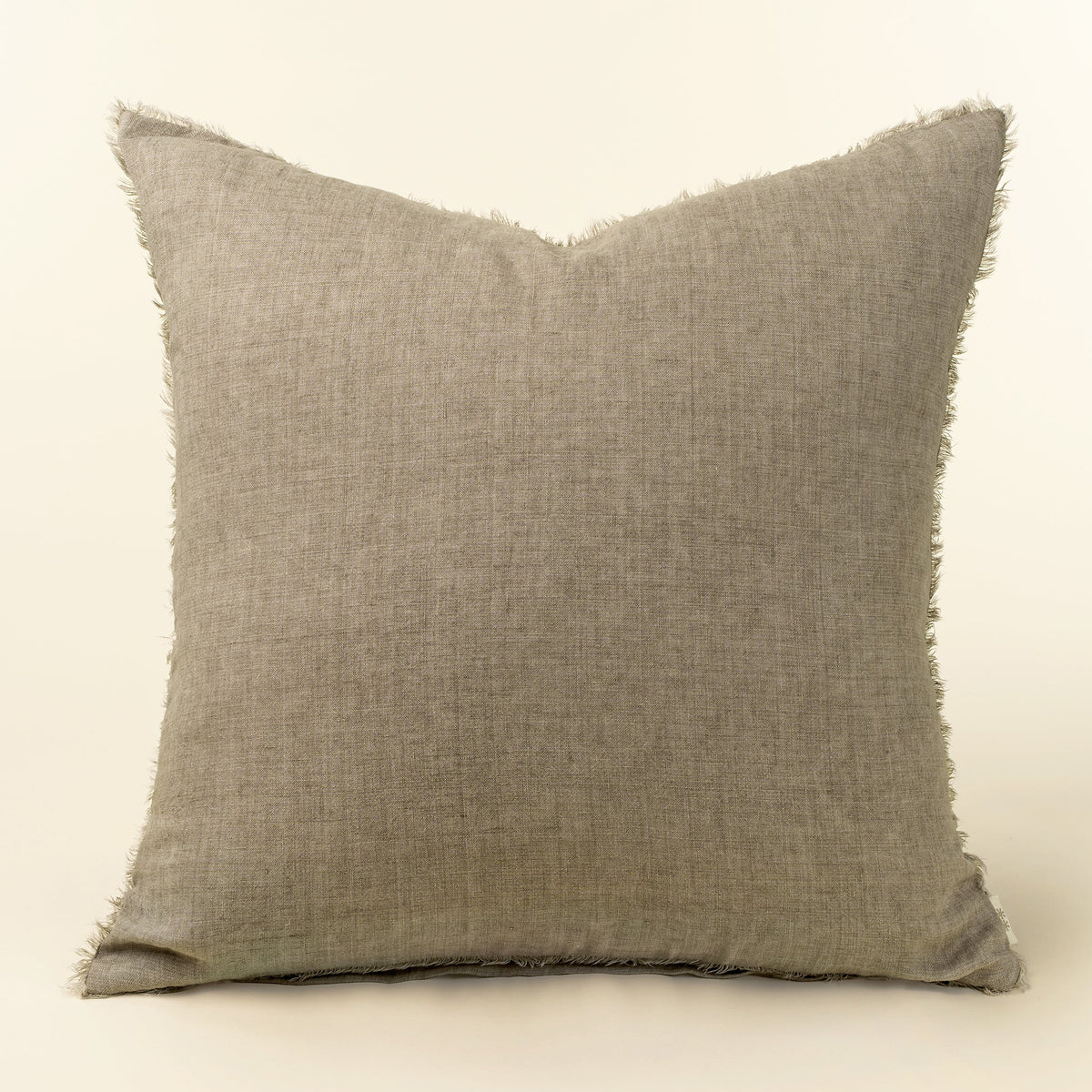 Lina Linen Pillow Almond Colour