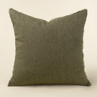 24x24 Lina Linen Pillow Mink