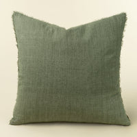 24x24 Lina Linen Pillow Laurel