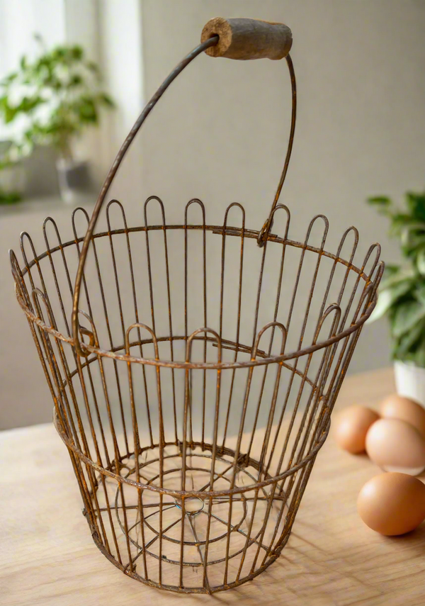 Vintage Wire Basket