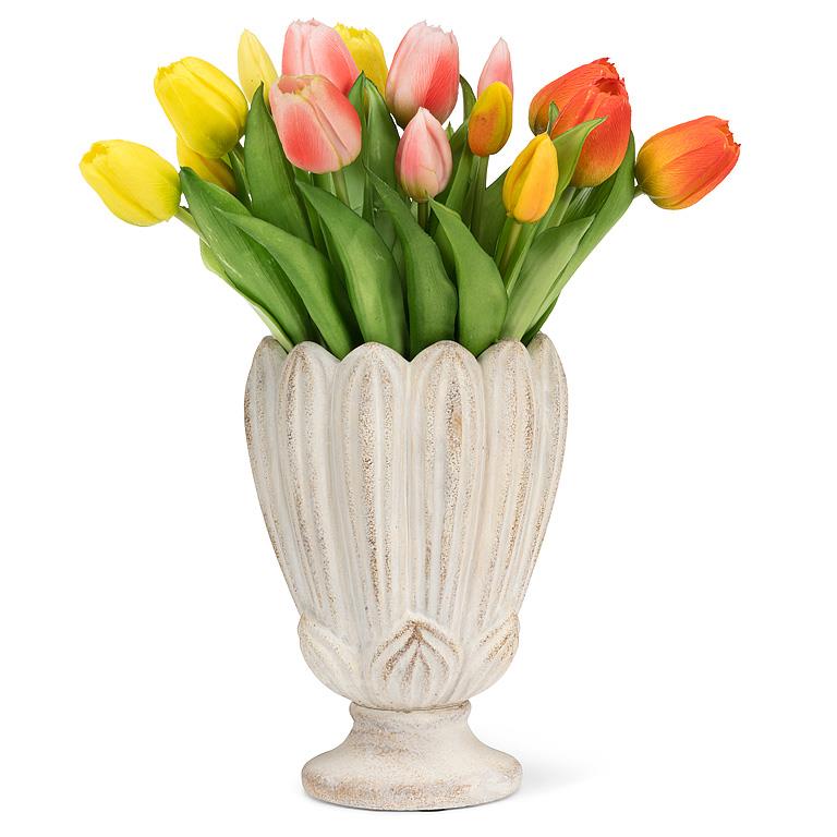 Tulip Shaped Vase 9"