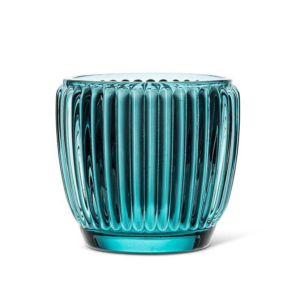 Ribbed Votive Candle Holder