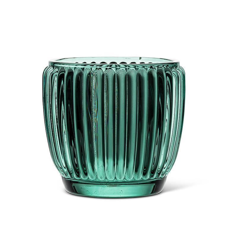 Ribbed Votive Candle Holder