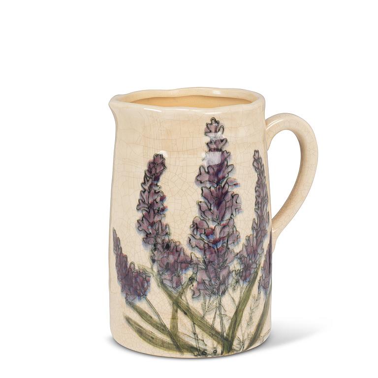 Sm Lavender Jug 8"