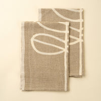 Tulip Selvage Linen Tea Towel