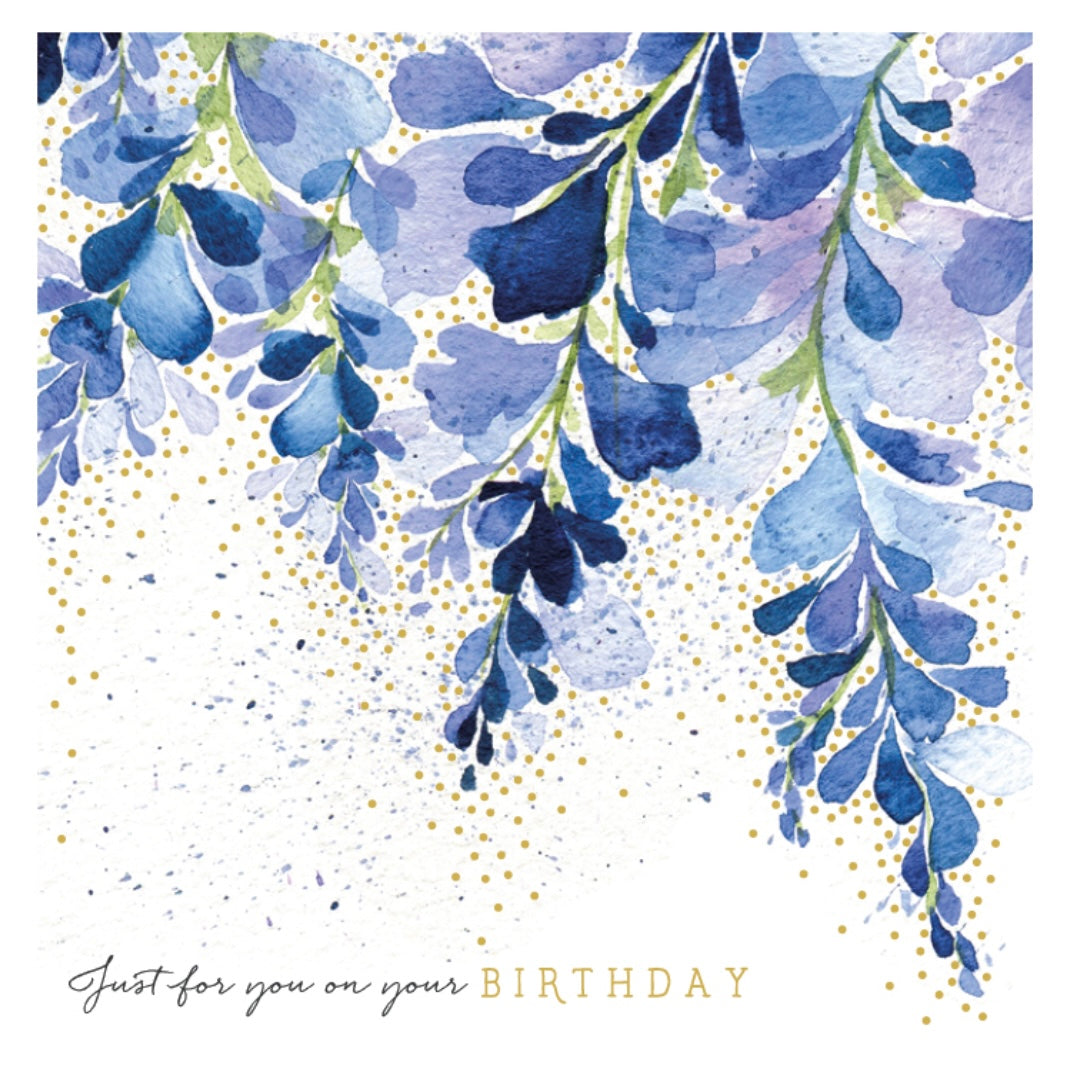 Just for you Birthday Card