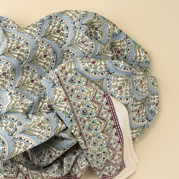 Sakura Tablecloth Blue