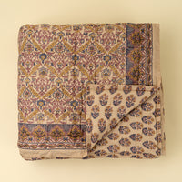 Luna Vine Block Print Quilt