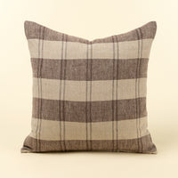 Fieldstone Plaid Linen Pillow