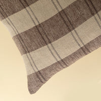 Fieldstone Plaid Linen Pillow
