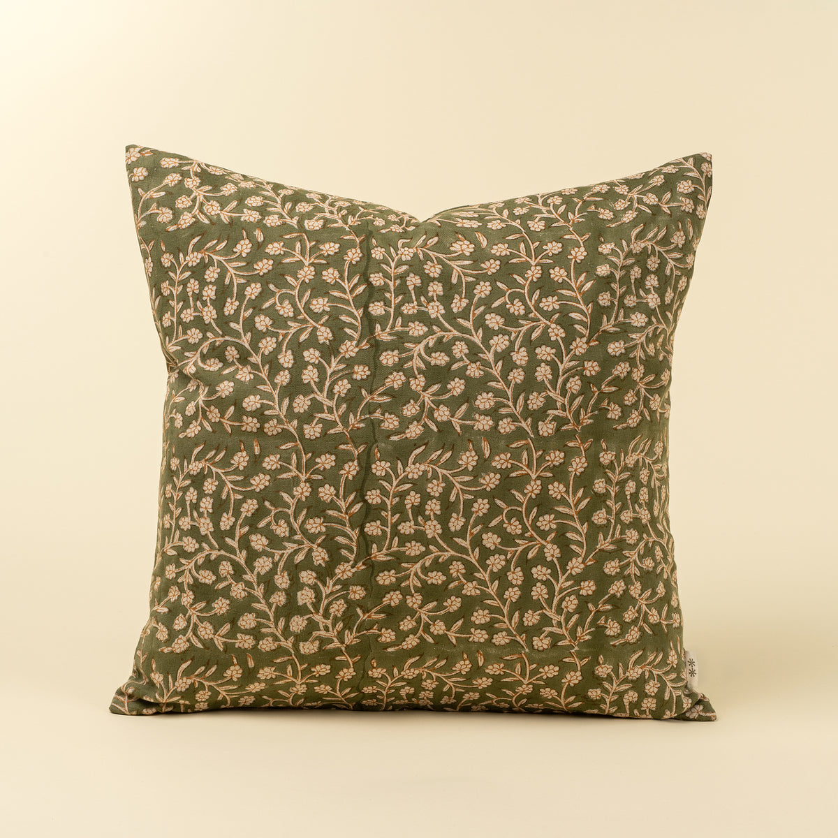 Wildvine Block Print Pillow