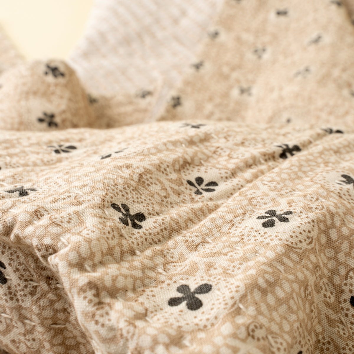 Clover Kantha Blanket