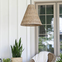 Rattan Pendant Light