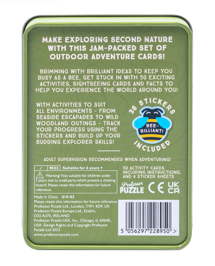 Outdoor Adventure Cards