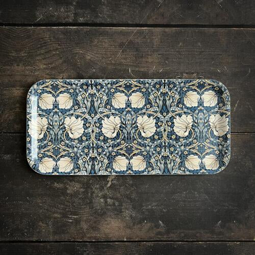 William Morris Pimpernel Blue Tray
