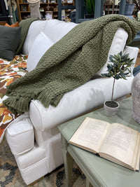 Waffle Weave Cotton Throw