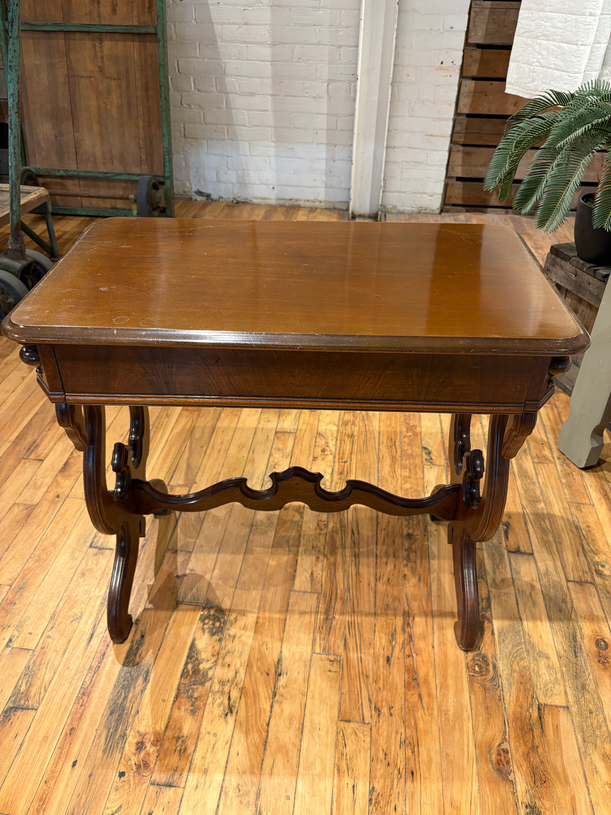 Walnut End Table