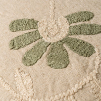 Green Petal Cushion
