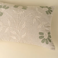 Green Petal Cushion