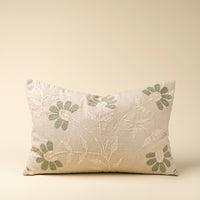 Green Petal Cushion