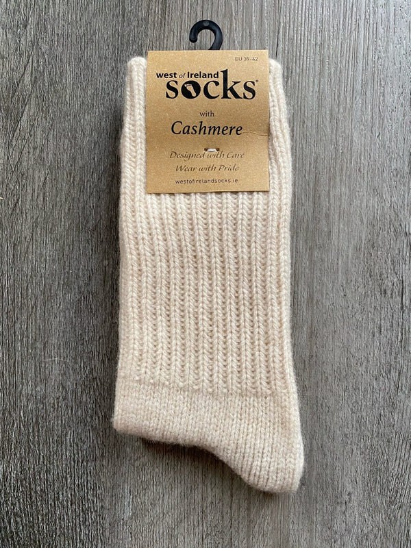 Cashmere Wool Socks- Women's